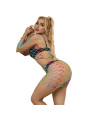 BODYSTOCKING REJILLA ARCOÍRIS 2 PIEZAS MANGA LARGA SUBBLIME DE LA MARCA SUBBLIME SETS