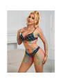 BODYSTOCKING REJILLA ARCOÍRIS 2 PIEZAS MANGA LARGA SUBBLIME DE LA MARCA SUBBLIME SETS