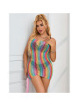 BODYSTOCKING REJILLA ARCOÍRIS SIN MANGAS SUBBLIME TALLA ÚNICA DE LA MARCA SUBBLIME DRESSES
