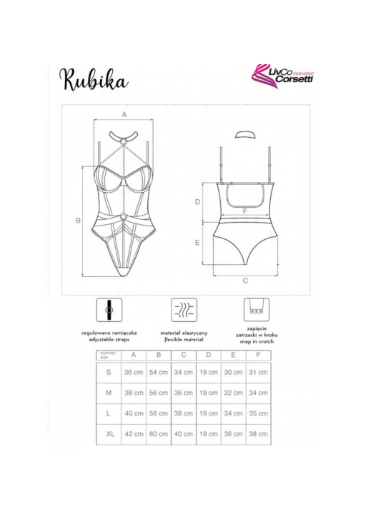 BODY TRANSPARENTE CON GARGANTILLA NEGRO LIVCO CORSETTI DE LA MARCA LIVCO CORSETTI BODIES