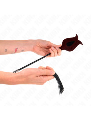 LÁTIGO DE SILICONA ROSA KINK 45 CM - BDSM DE LA MARCA KINK IMPACT & TOUCH