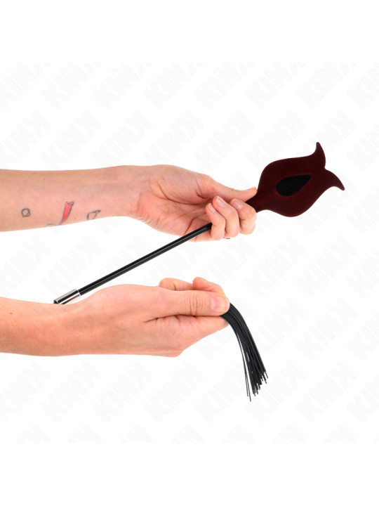 LÁTIGO DE SILICONA ROSA KINK 45 CM - BDSM DE LA MARCA KINK IMPACT & TOUCH