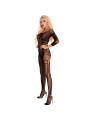 BODYSTOCKING CROTCHLESS NEGRO LIVCO CORSETTI FASHION DE LA MARCA LIVCO CORSETTI BODYSTOCKINGS