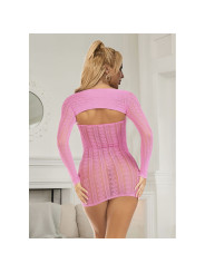 BODYSTOCKING DE REJILLA ROSA SEXY TALLA ÚNICA SUBBLIME DE LA MARCA SUBBLIME DRESSES