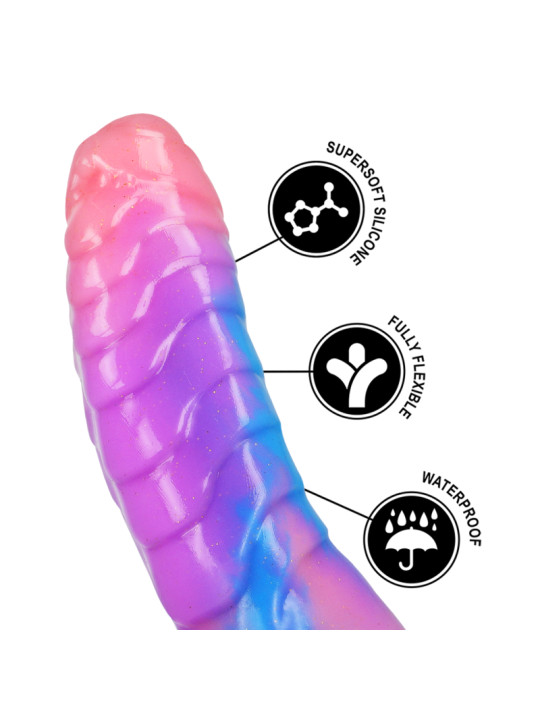 DILDO EMPUSA SILICONA SUCCIÓN 18CM - EPIC CYBERSILICOCK DE LA MARCA EPIC