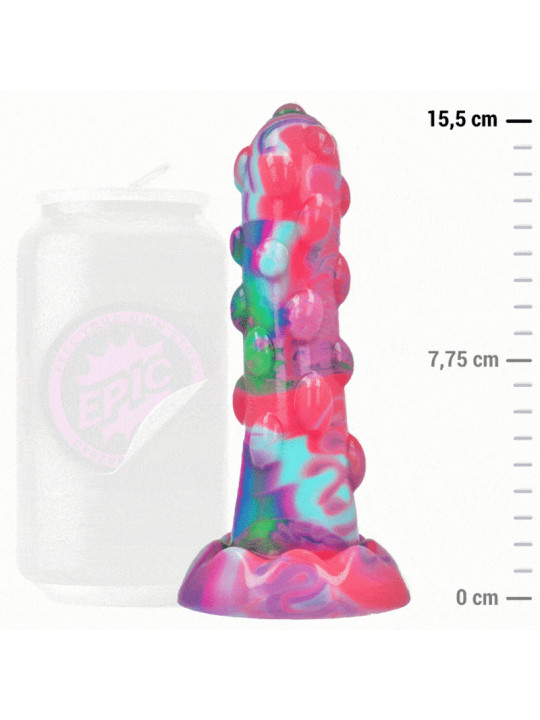 DILDO NIXIE SILICONA SUAVE CON BASE DE SUCCIÓN DE LA MARCA EPIC