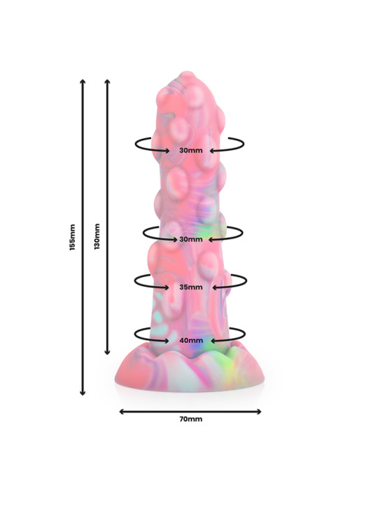 DILDO NIXIE SILICONA SUAVE CON BASE DE SUCCIÓN DE LA MARCA EPIC