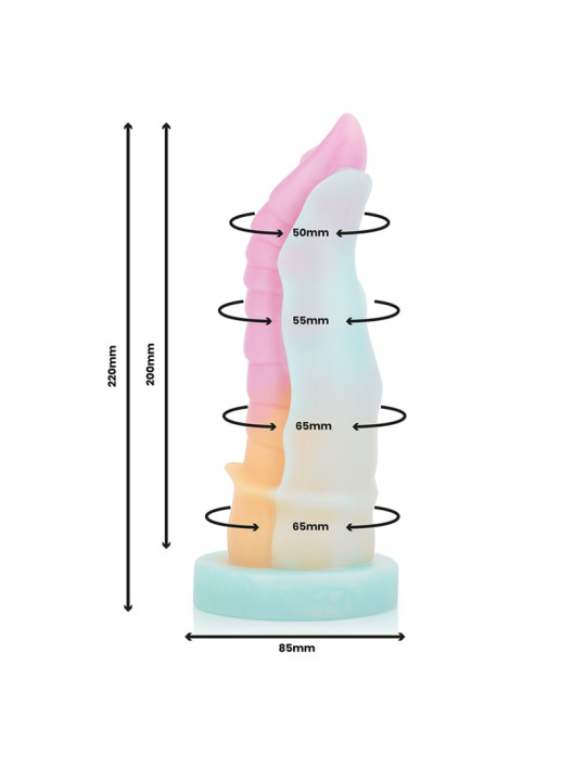DILDO KELPIE FORMA CABALLO SILICONA SUCCIÓN 22CM DE LA MARCA EPIC