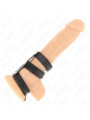 KINK - ANILLO PENE POLIPIEL TRIPLE CON CIERRE A PRESIÓN DE LA MARCA KINK RING POWER