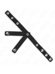 ANILLO DE CUERO AJUSTABLE KINK PARA PENE DE LA MARCA KINK RING POWER