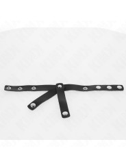 ANILLO DE CUERO AJUSTABLE KINK PARA PENE DE LA MARCA KINK RING POWER