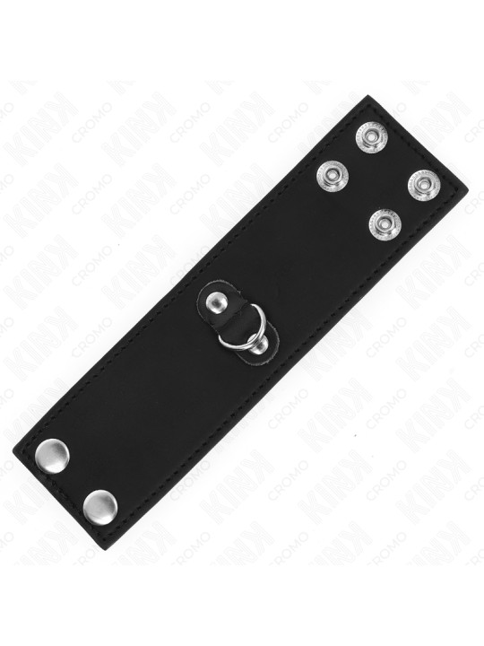 KINK - ANILLO PENE CUERO CON CIERRE A PRESIÓN 18 X 5 CM DE LA MARCA KINK RING POWER