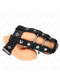 JAULA PENE AJUSTABLE KINK CON CANDADO BDSM DE LA MARCA KINK RING POWER
