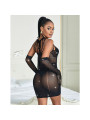 BODYSTOCKING DE REJILLA CON BRILLANTES NEGRO SUBBLIME DE LA MARCA SUBBLIME DRESSES