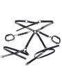 ESPOSAS CON CINTURÓN BONDAGE NEGRO SUBBLIME TALLA ÚNICA DE LA MARCA SUBBLIME FETISH
