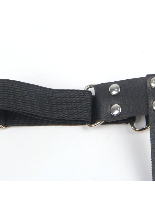 LIGA PUNK DE CUERO AJUSTABLE SUBBLIME NEGRO TALLA ÚNICA DE LA MARCA SUBBLIME FETISH