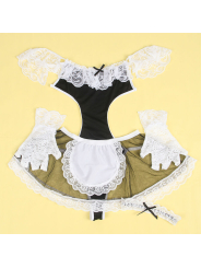DISFRAZ CRIADA SEXY NEGRO Y BLANCO TALLA S/M - SUBBLIME DE LA MARCA SUBBLIME COSTUMES