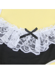 DISFRAZ CRIADA SEXY NEGRO Y BLANCO TALLA S/M - SUBBLIME DE LA MARCA SUBBLIME COSTUMES