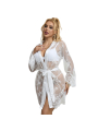 CAMISÓN MANGA LARGA FLORAL BLANCO SUBBLIME S/M DE LA MARCA SUBBLIME BABYDOLLS