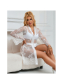 CAMISÓN MANGA LARGA FLORAL BLANCO SUBBLIME S/M DE LA MARCA SUBBLIME BABYDOLLS