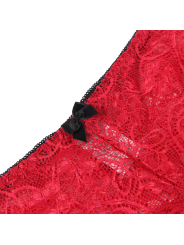 CAMISÓN DE SEDA Y ENCAJE SUBBLIME ROJO L/XL DE LA MARCA SUBBLIME SETS