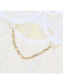 BODY CON CADENAS Y LIGUEROS BLANCO L/XL - SUBBLIME DE LA MARCA SUBBLIME BODIES