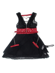 VESTIDO BONDAGE ENCAJE NEGRO SUBBLIME L/XL DE LA MARCA SUBBLIME DRESSES