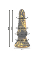 DILDO FURIAS MITOLÓGICO SILICONA SUAVE 17.6 CM DE LA MARCA EPIC