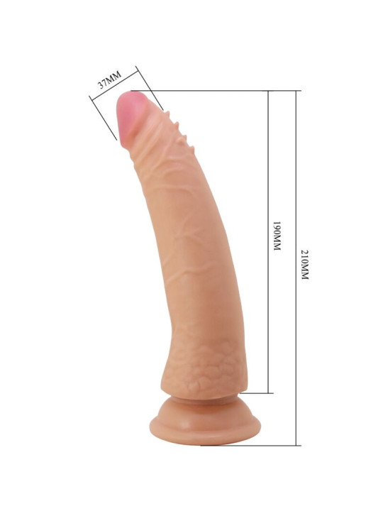 CONSOLADOR REALISTA PRETTY LOVE KABLE 21 CM VENTOSA DE LA MARCA PRETTY LOVE FLIRTATION