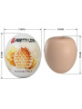 MASTURBADOR MASCULINO HUEVO PRETTY LOVE TEXTURA ACANALADA DE LA MARCA PRETTY LOVE FLIRTATION