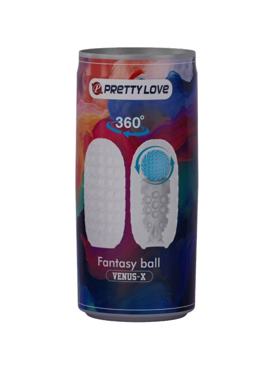 MASTURBADOR MASCULINO VENUS X PRETTY LOVE BLANCO DE LA MARCA PRETTY LOVE