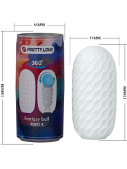 MASTURBADOR MASCULINO VENUS X PRETTY LOVE BLANCO DE LA MARCA PRETTY LOVE