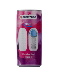 MASTURBADOR MASCULINO VENUS X PRETTY LOVE BLANCO DE LA MARCA PRETTY LOVE