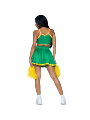 DISFRAZ ANIMADORA VERDE CON POMPONES LEG AVENUE M/L DE LA MARCA LEG AVENUE COSTUMES
