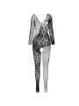 BODYSTOCKING SENSUAL NEGRO TALLA ÚNICA PASSION BS 107 DE LA MARCA PASSION WOMAN BODYSTOCKINGS