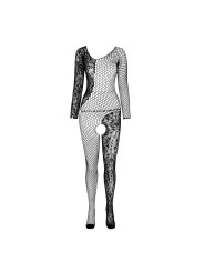 BODYSTOCKING SENSUAL NEGRO TALLA ÚNICA PASSION BS 107 DE LA MARCA PASSION WOMAN BODYSTOCKINGS