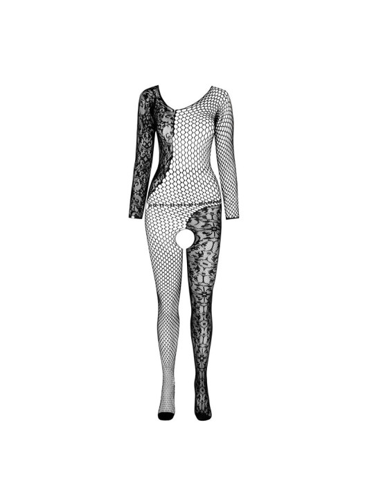 BODYSTOCKING SENSUAL NEGRO TALLA ÚNICA PASSION BS 107 DE LA MARCA PASSION WOMAN BODYSTOCKINGS