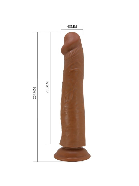 DILDO REALÍSTICO SHARIFE 25 CM CON VENTOSA TPR DE LA MARCA PRETTY LOVE