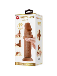 CONSOLADOR REALÍSTICO QUENTIN 18 CM CON VENTOSA TPR DE LA MARCA PRETTY LOVE