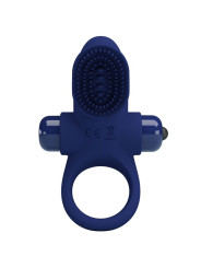 ANILLO VIBRADOR AZUL CON BOLA PARA ESTIMULACIÓN CLITORAL DE LA MARCA PRETTY LOVE MALE