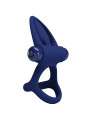 ANILLO VIBRADOR DOBLE ESTIMULACIÓN AZUL PRETTY LOVE DE LA MARCA PRETTY LOVE MALE