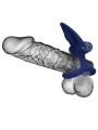 ANILLO VIBRADOR DOBLE ESTIMULACIÓN AZUL PRETTY LOVE DE LA MARCA PRETTY LOVE MALE