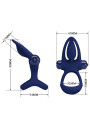 ANILLO VIBRADOR DOBLE ESTIMULACIÓN AZUL PRETTY LOVE DE LA MARCA PRETTY LOVE MALE