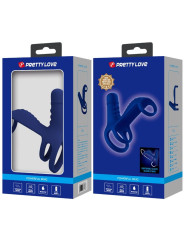ANILLO VIBRADOR PRETTY LOVE ELISH ESTIMULACIÓN PAREJAS DE LA MARCA PRETTY LOVE MALE