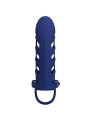 ANILLO VIBRADOR DE SILICONA AZUL CON 10 FUNCIONES PRETTY LOVE DE LA MARCA PRETTY LOVE MALE