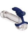 DOBLE ANILLO VIBRADOR RABBIT SILENCIOSO PRETTY LOVE AZUL DE LA MARCA PRETTY LOVE MALE