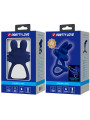 DOBLE ANILLO VIBRADOR RABBIT SILENCIOSO PRETTY LOVE AZUL DE LA MARCA PRETTY LOVE MALE