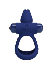 ANILLO VIBRADOR RABBIT DOBLE SILENCIOSO PRETTY LOVE AZUL DE LA MARCA PRETTY LOVE MALE