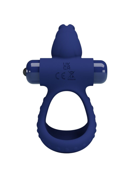 ANILLO VIBRADOR RABBIT DOBLE SILENCIOSO PRETTY LOVE AZUL DE LA MARCA PRETTY LOVE MALE