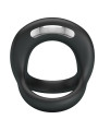 ANILLO VIBRADOR NEGRO ELLIOTT 10 MODOS SILICONA DE LA MARCA PRETTY LOVE